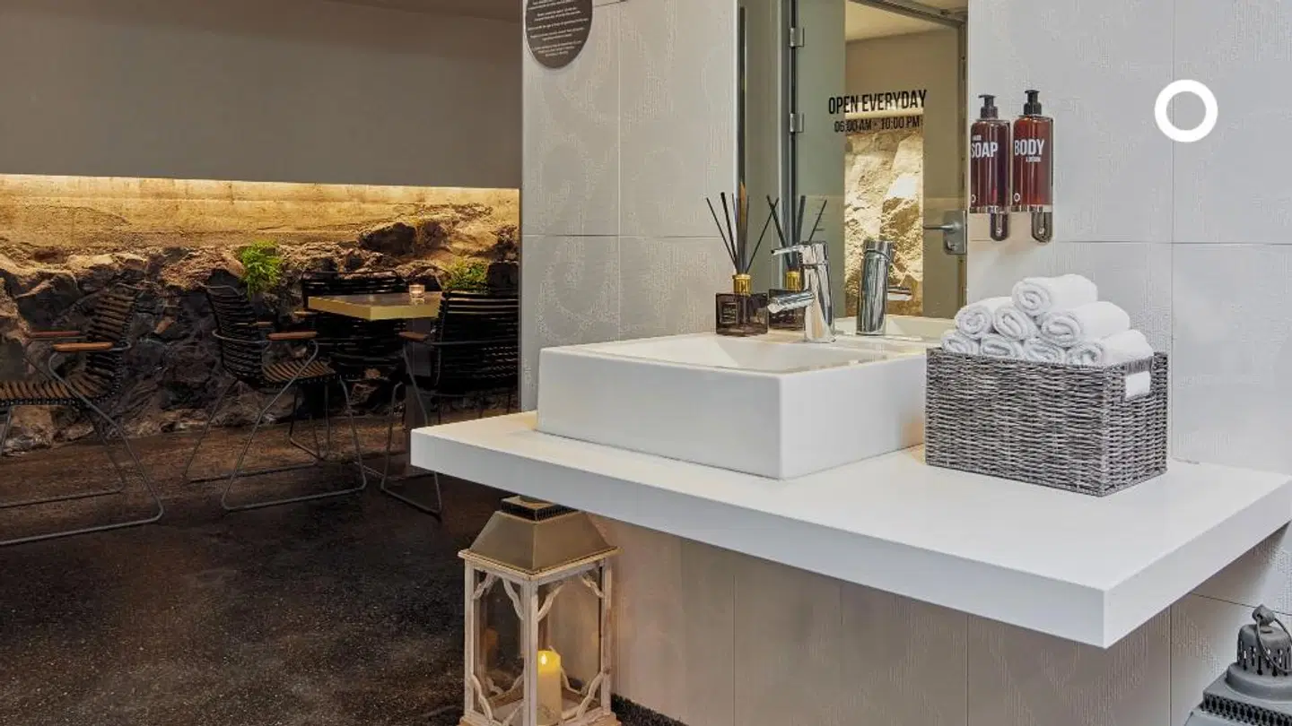 CenterHotel Arnarhvoll Badezimmer