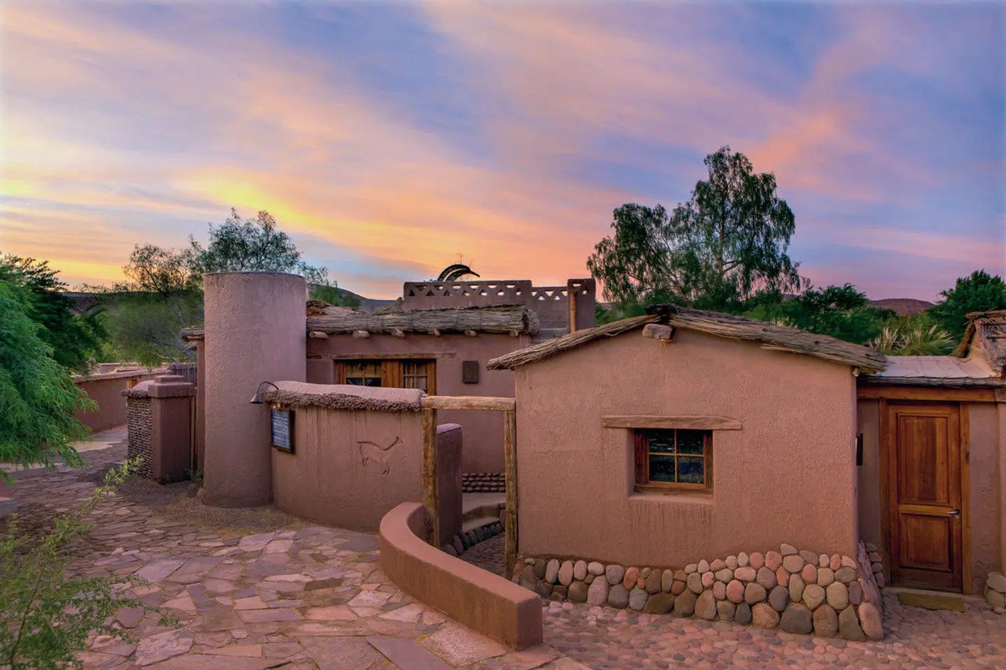 Habitas Atacama Terrasse