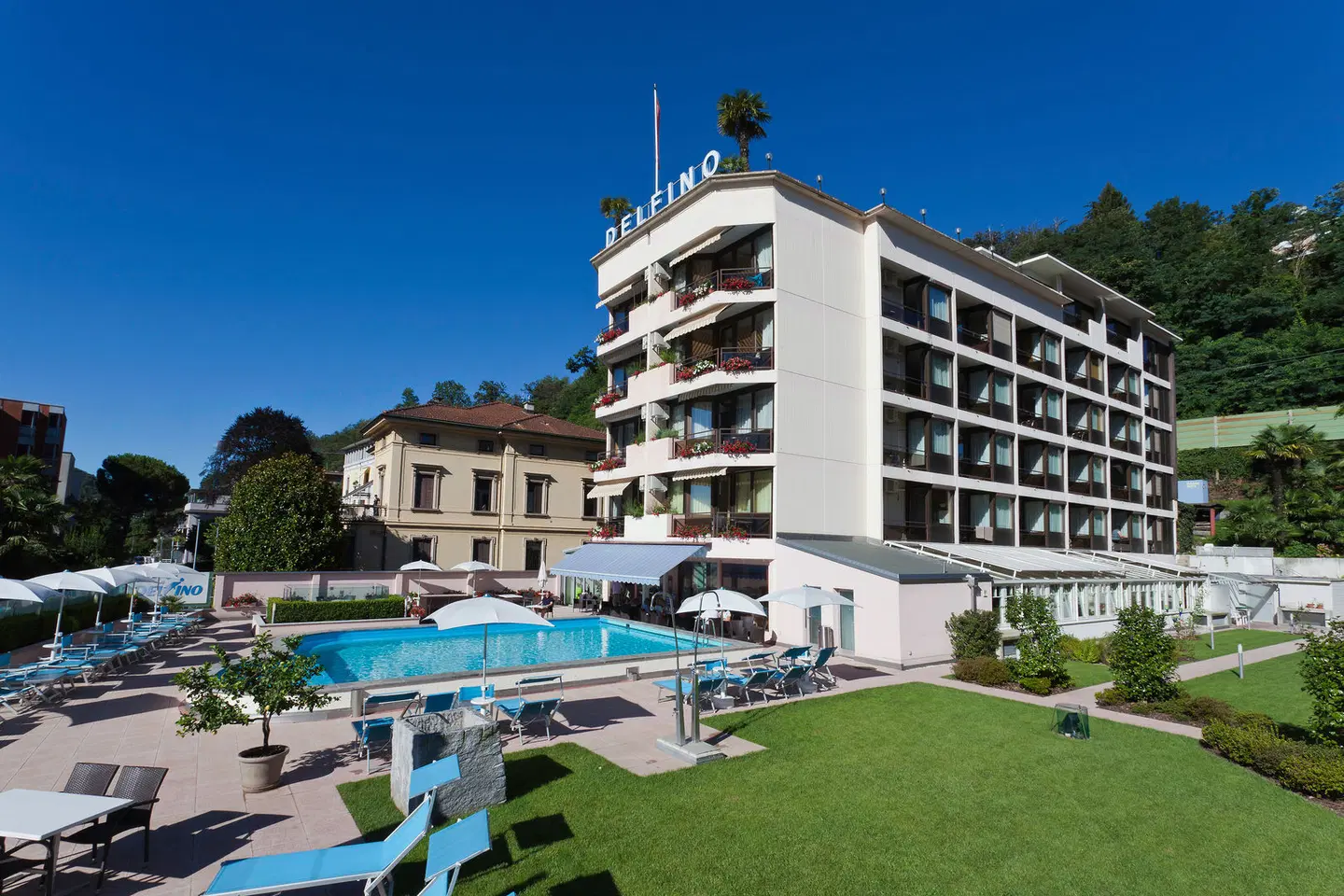 Hotel Delfino Lugano EXTERIOR