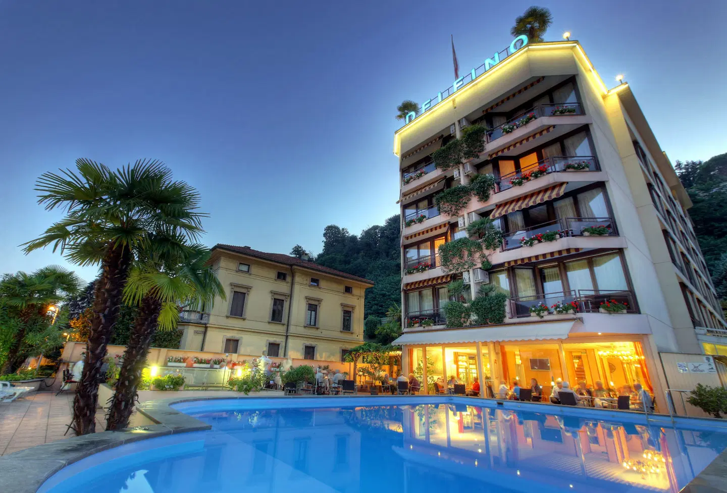 Hotel Delfino Lugano OUTDOOR_POOL