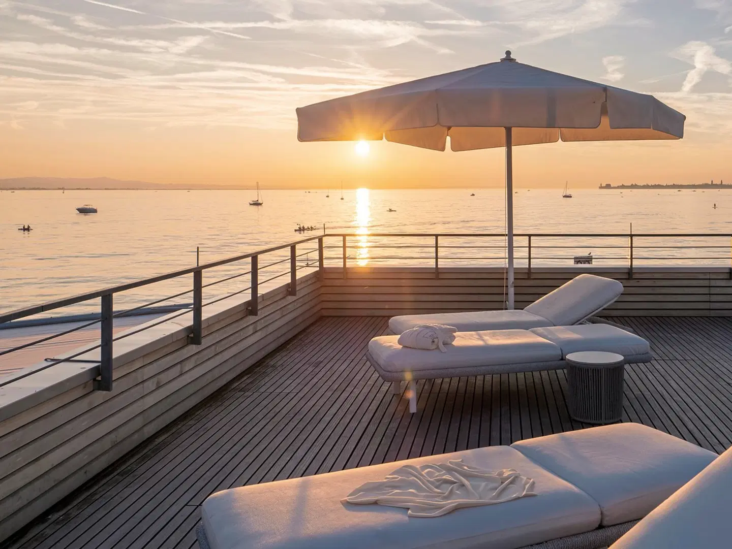 Seehotel am Kaiserstrand Terrasse