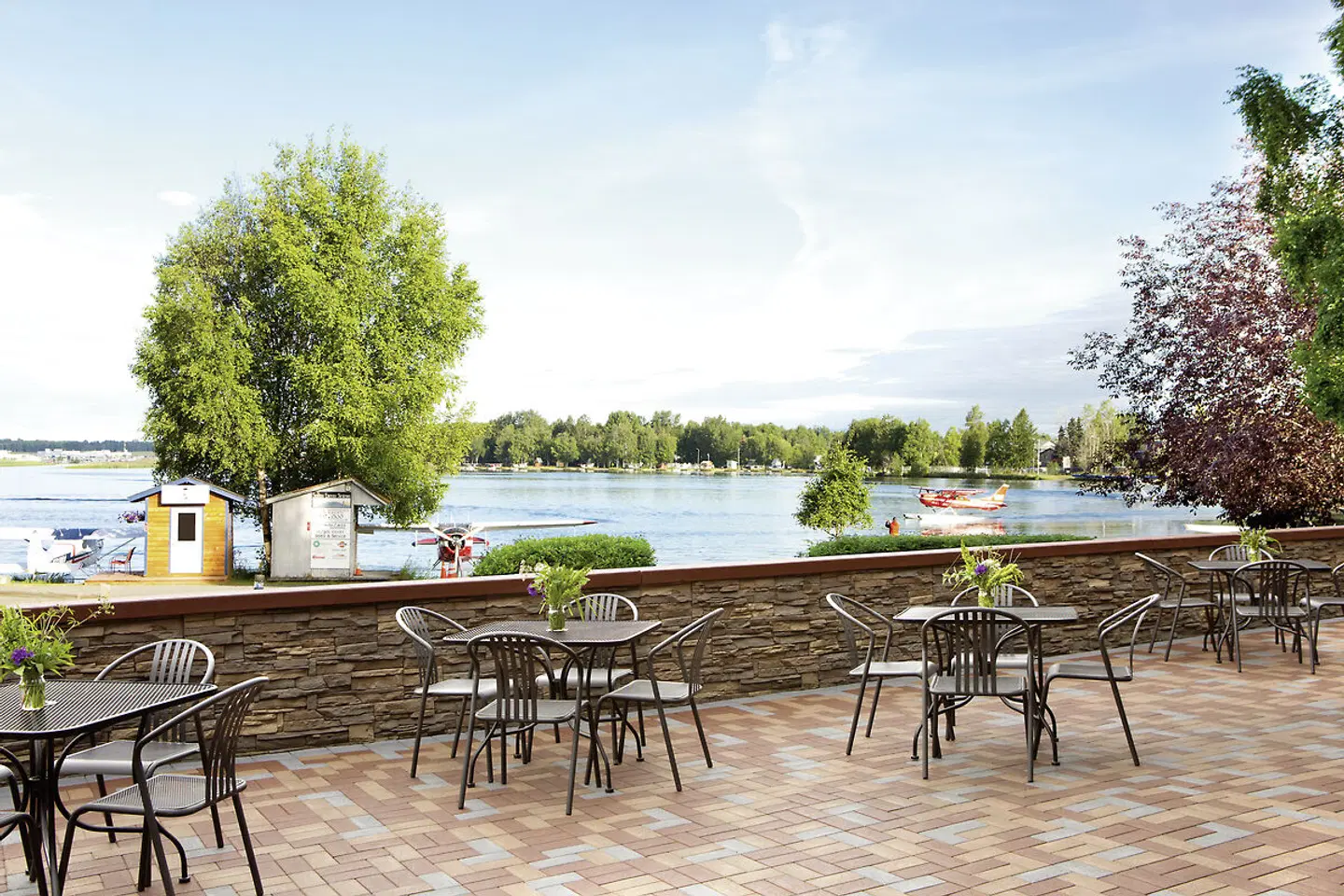 The Lakefront Anchorage Terrasse