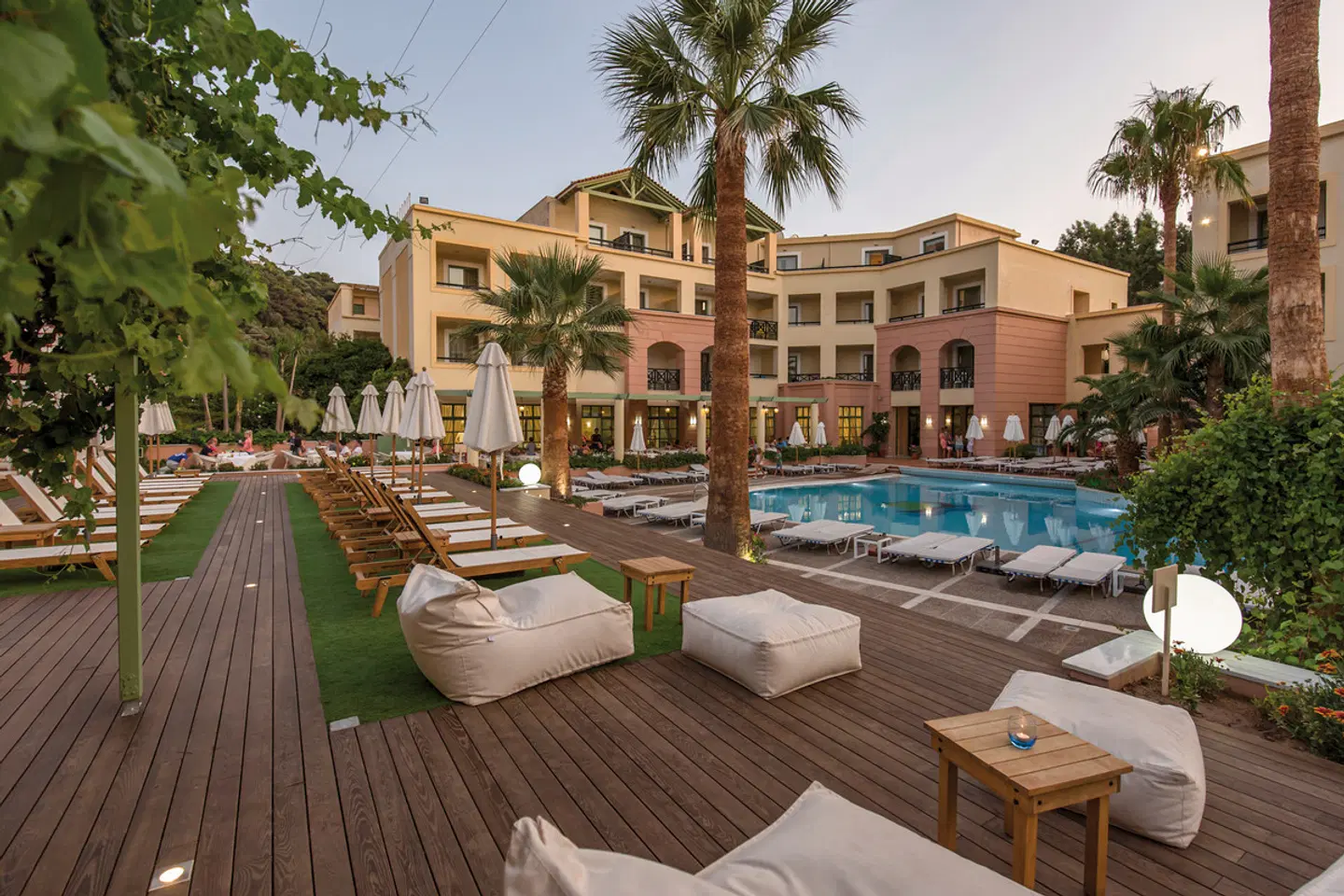 Samaina Inn Terrasse