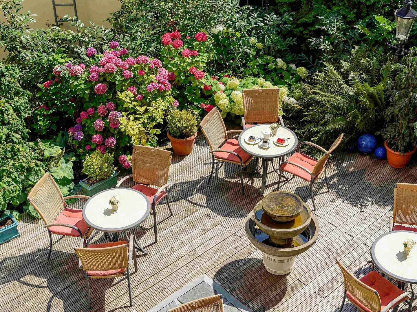Mercure Hotel Luebeck City Center Terrasse