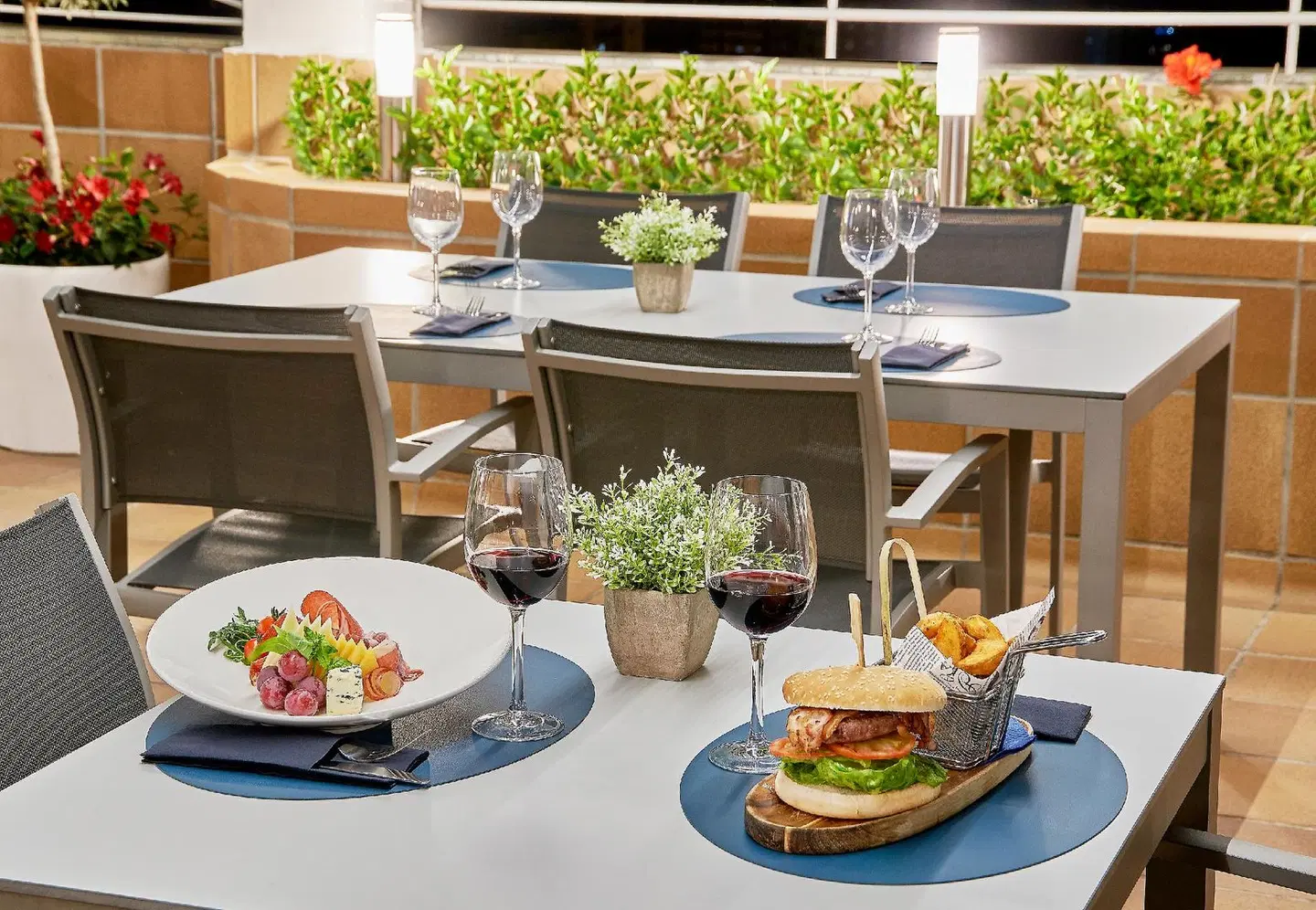 NH Valencia Center Terrasse