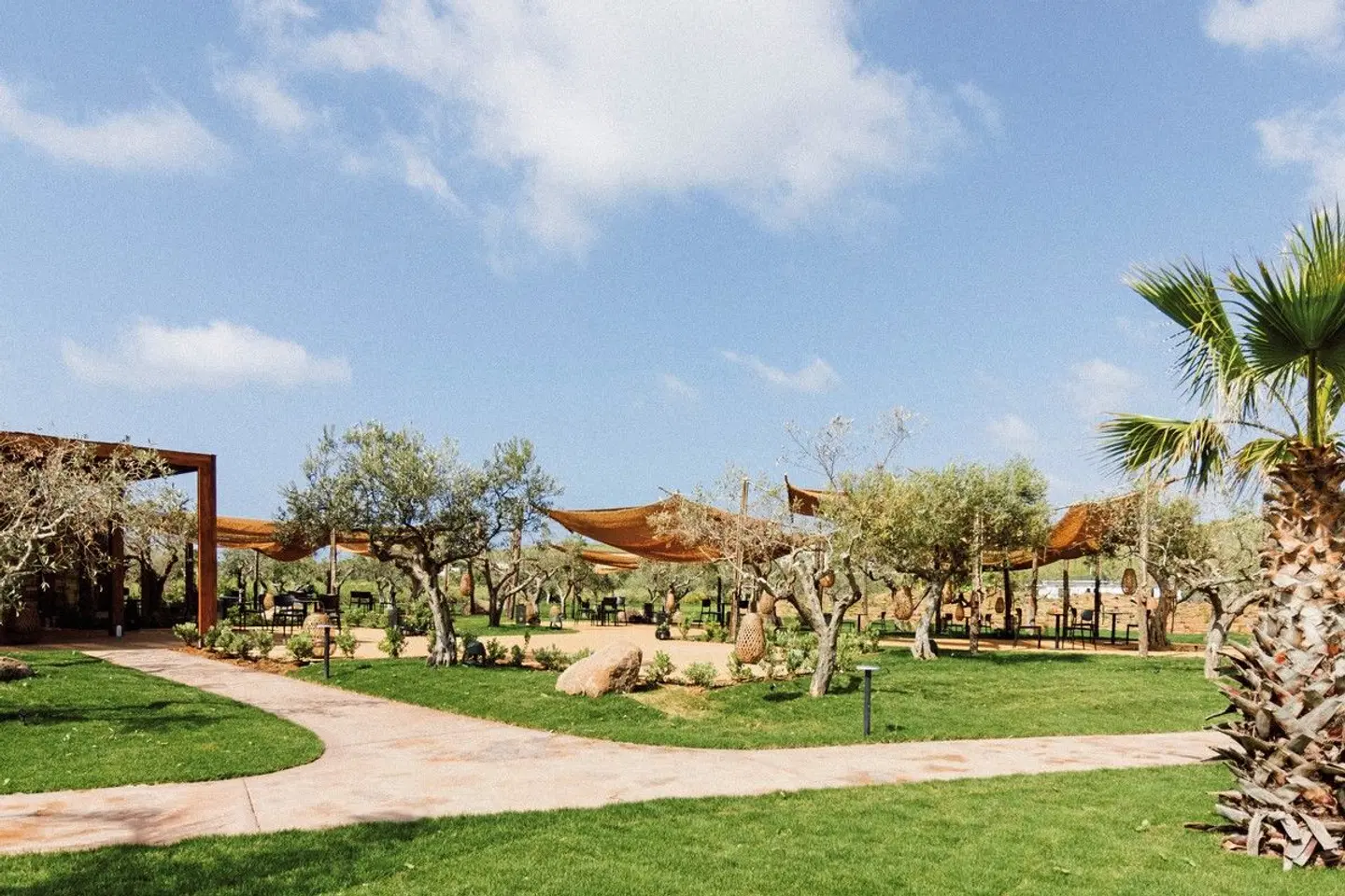 Mangias Selinunte Resort Garten