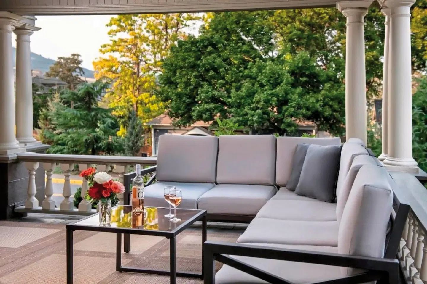 Inn at the Gorge Terrasse