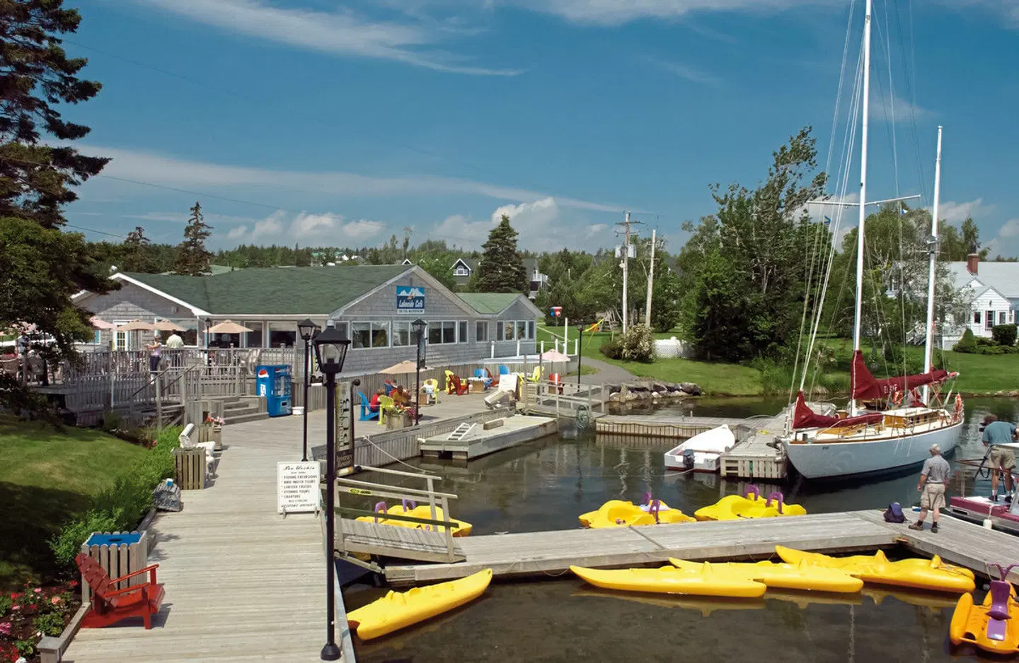 Ceilidh Country Lodge Terrasse