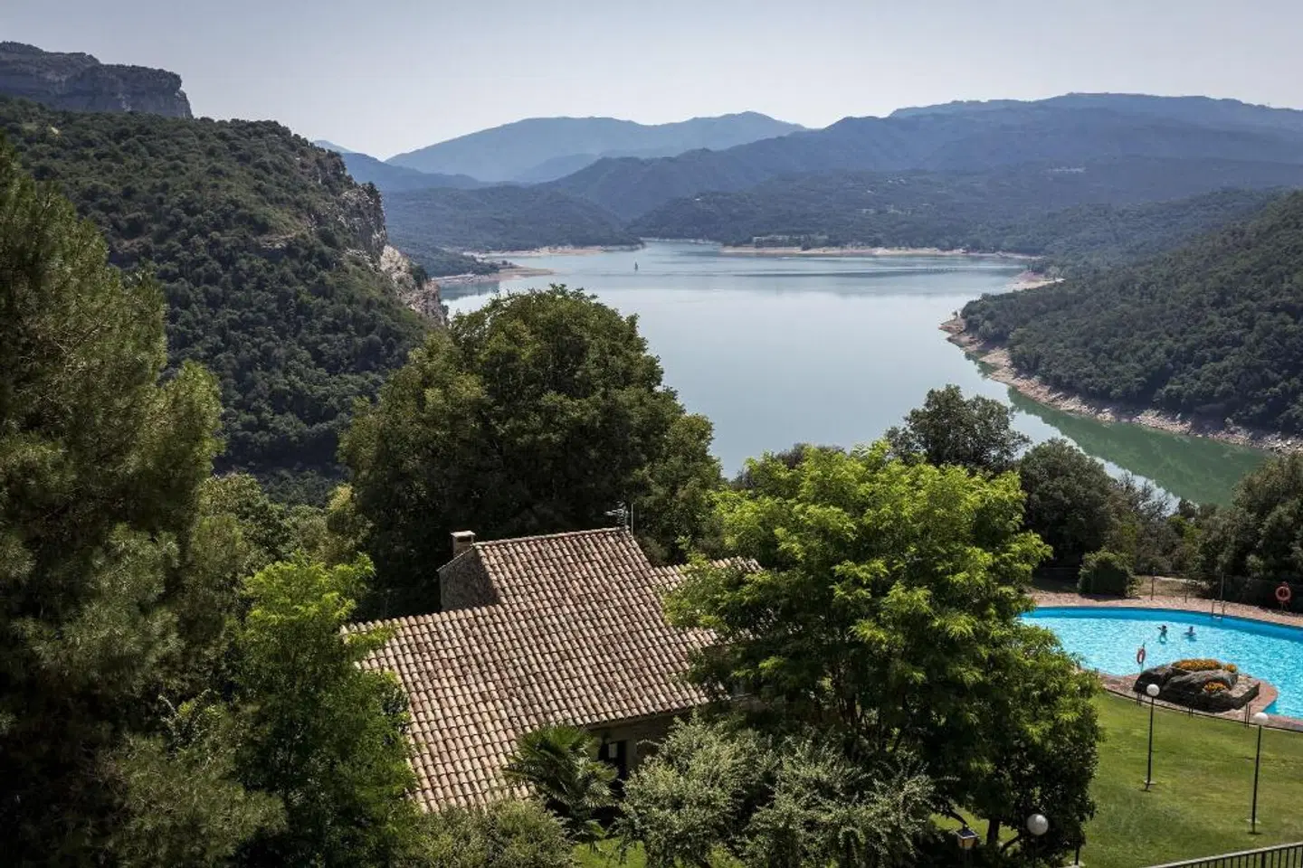 Parador de Vic-Sau Terrasse
