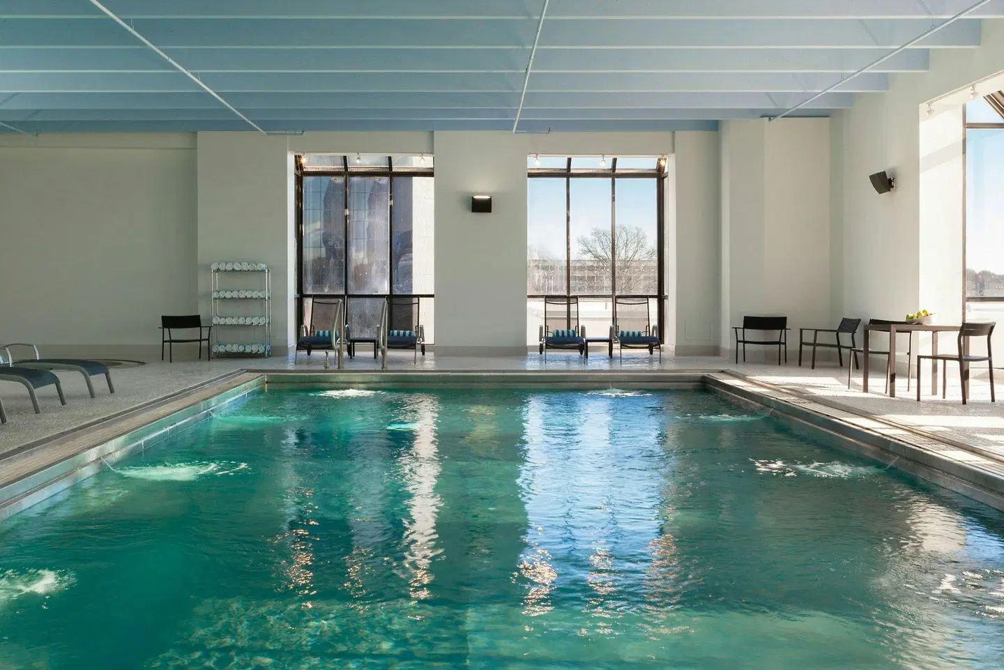 Sheraton Charlotte Hotel Hallenbad