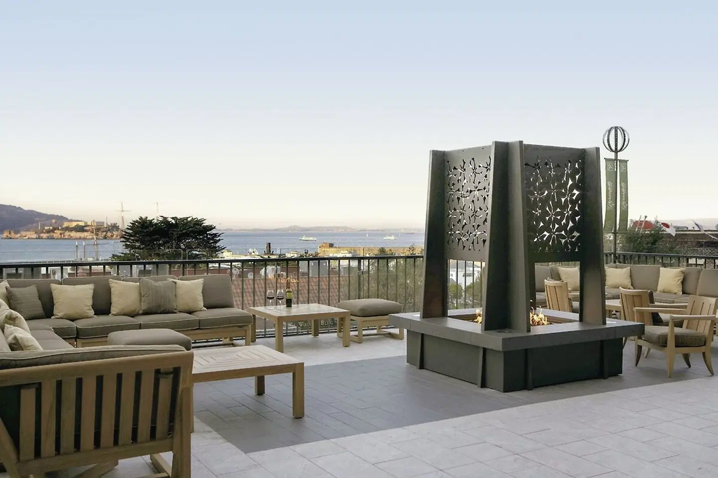 Fairmont Heritage Place Ghirardelli Square Terrasse