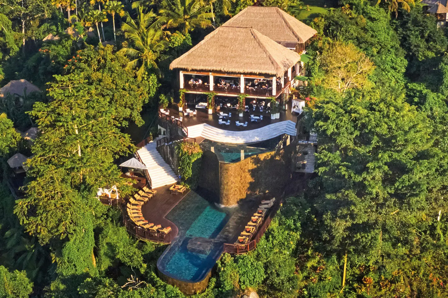 Hanging Gardens of Bali Garten