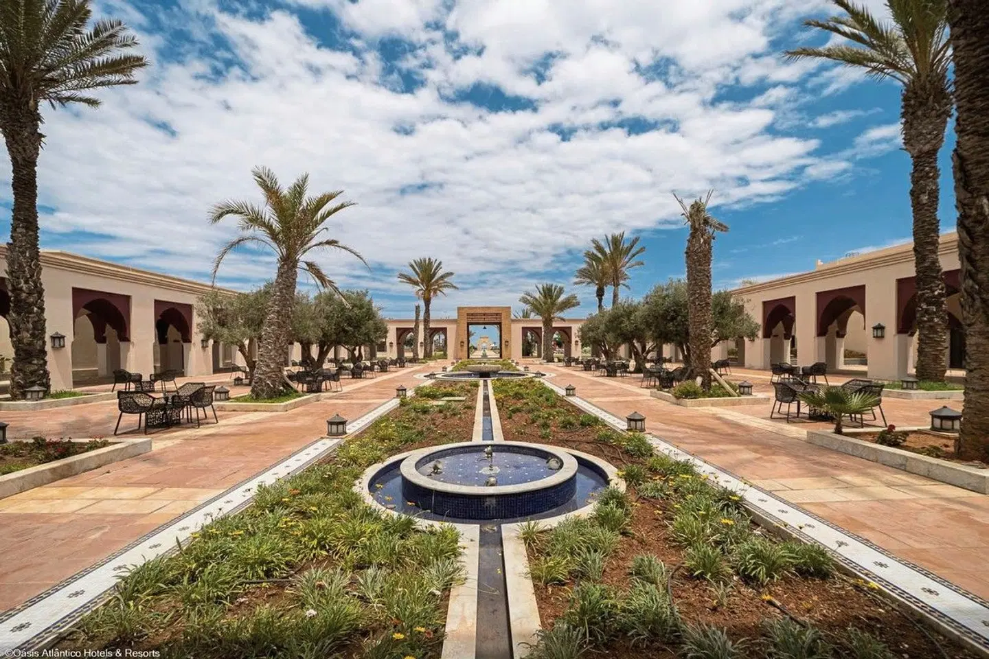 Oasis Beach & Spa Garten