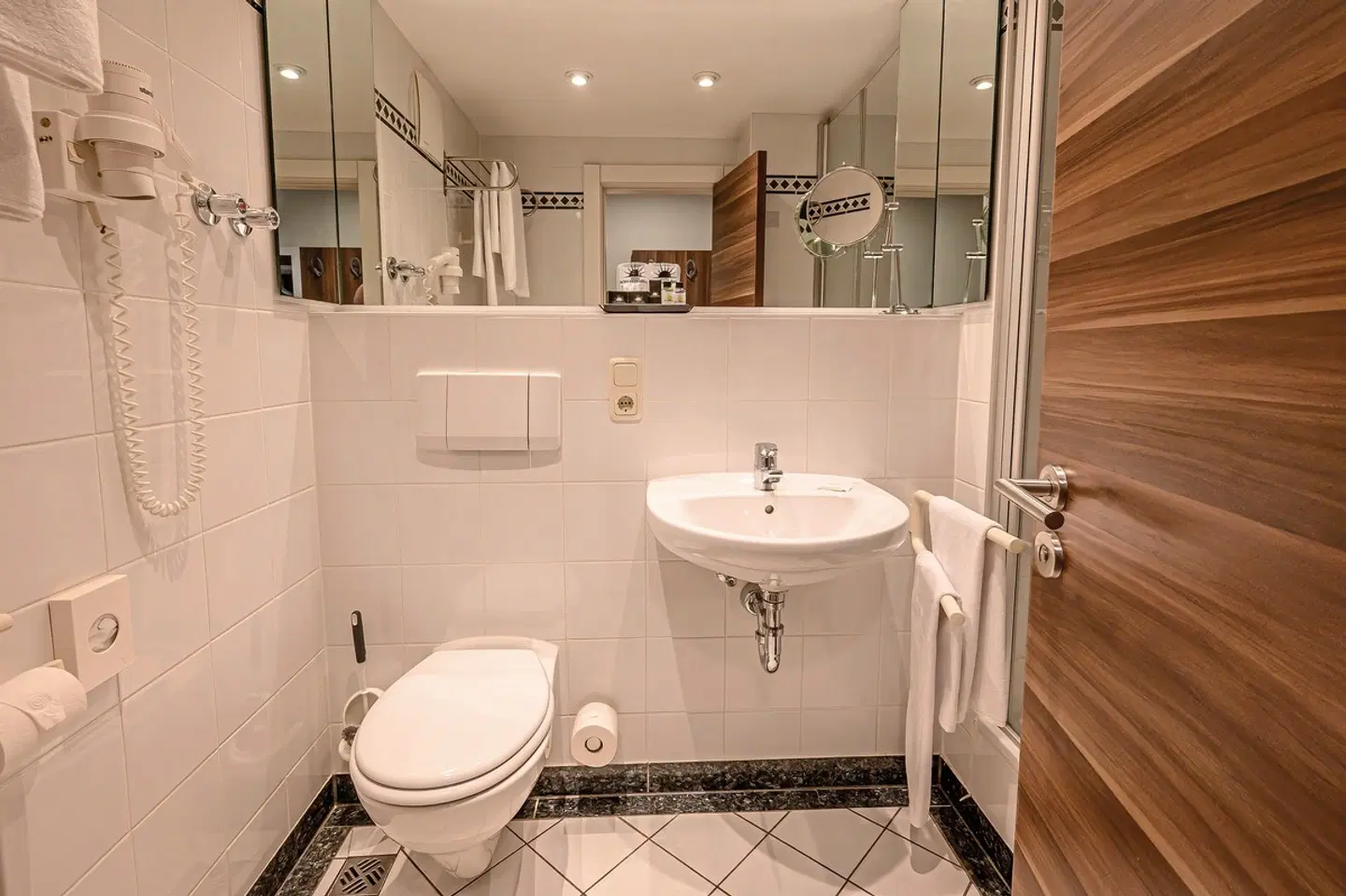 Hotel Schwarzbachtal Badezimmer