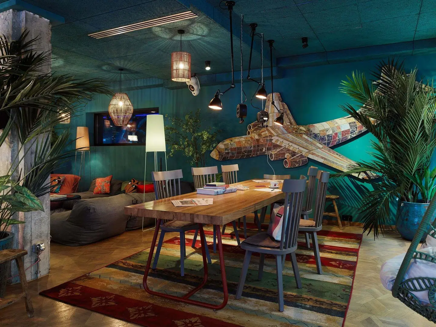 25hours Hotel Frankfurt The Trip Terrasse