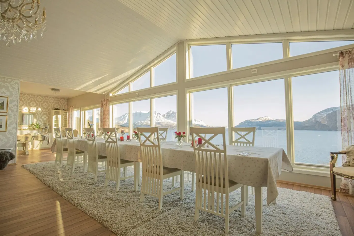 Winterabenteuer in der Arctic Panorama Lodge Konferenz