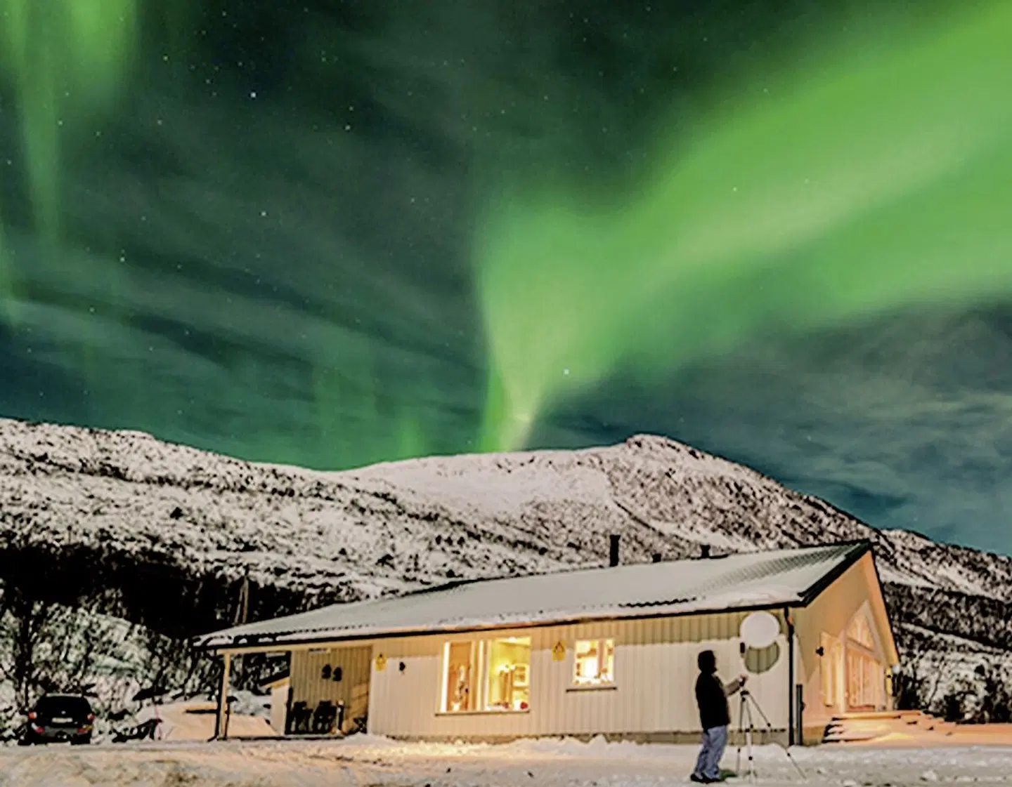 Winterabenteuer in der Arctic Panorama Lodge Tiere