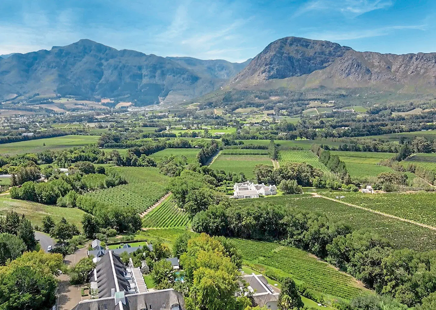 Le Franschhoek Hotel & Spa LANDSCAPE