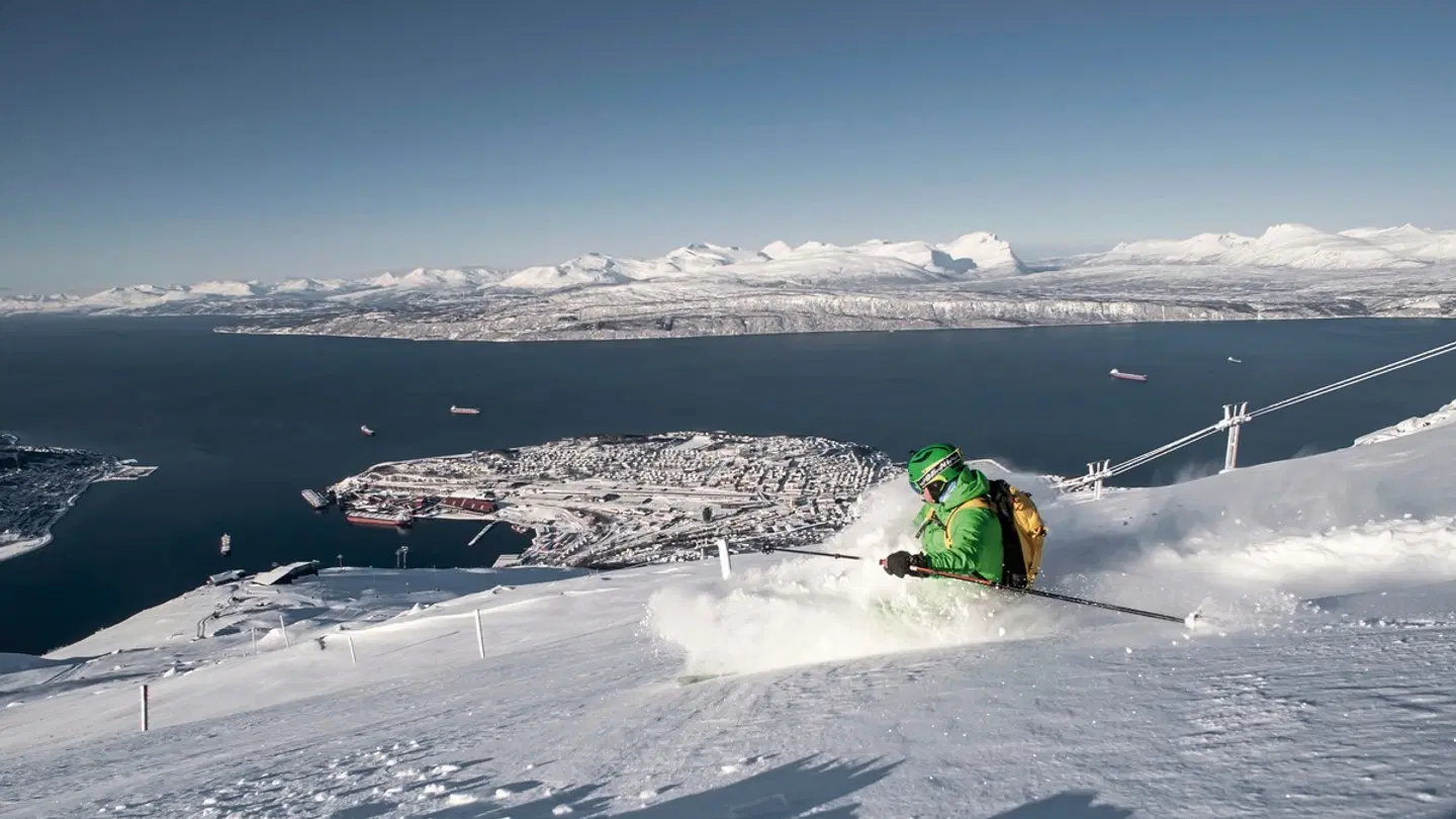 Skierlebnis in Narvik LANDSCAPE