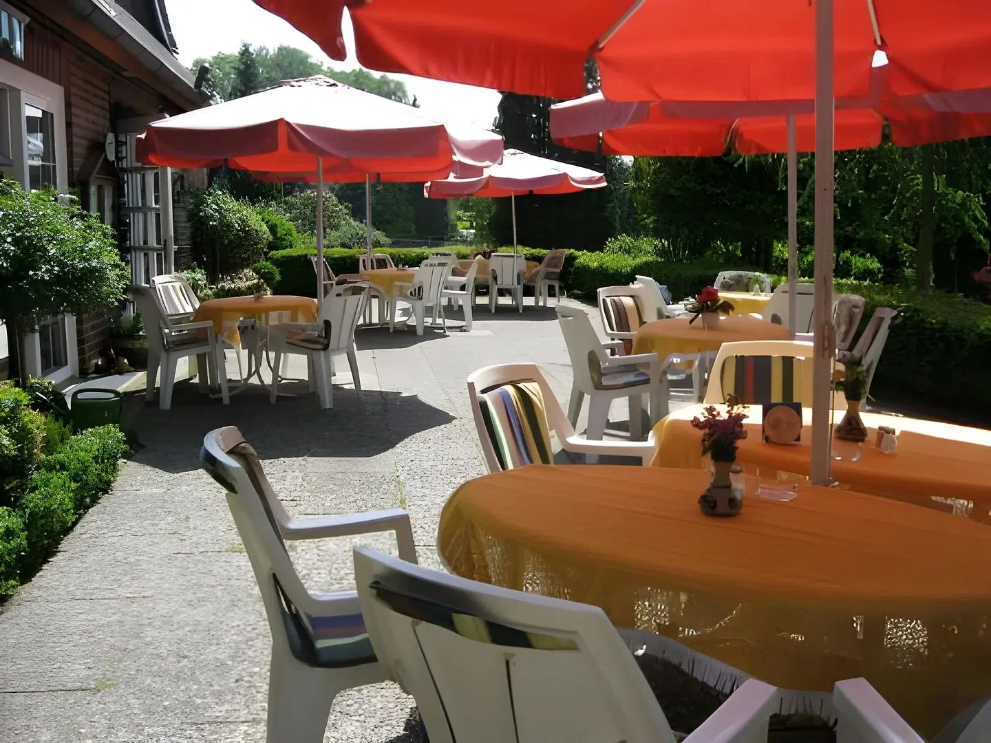 Niedersachsenhof Terrasse