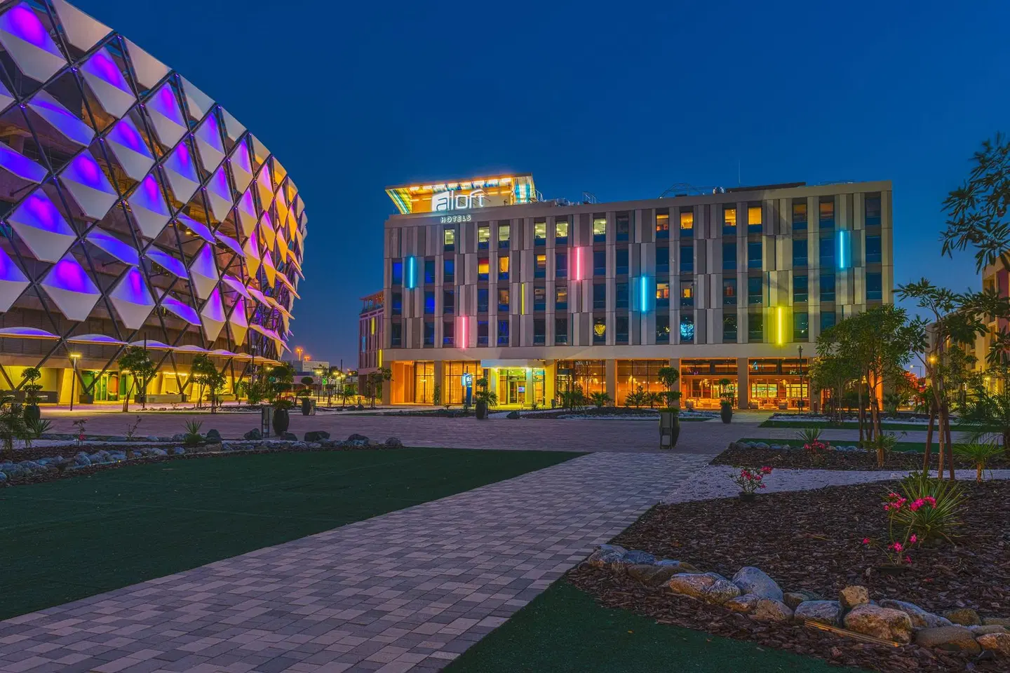 Aloft Al Ain EXTERIOR