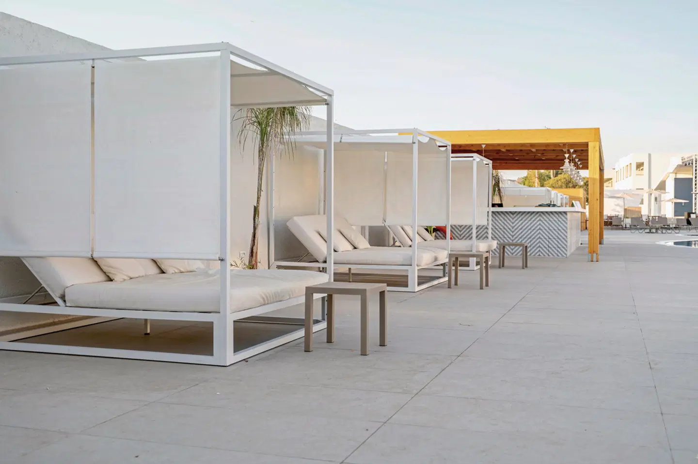 Smy Kos Beach & Splash Terrasse