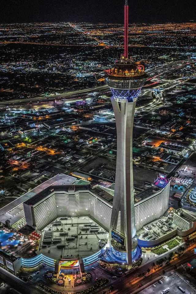 The STRAT Hotel Casino & Skypod Terrasse