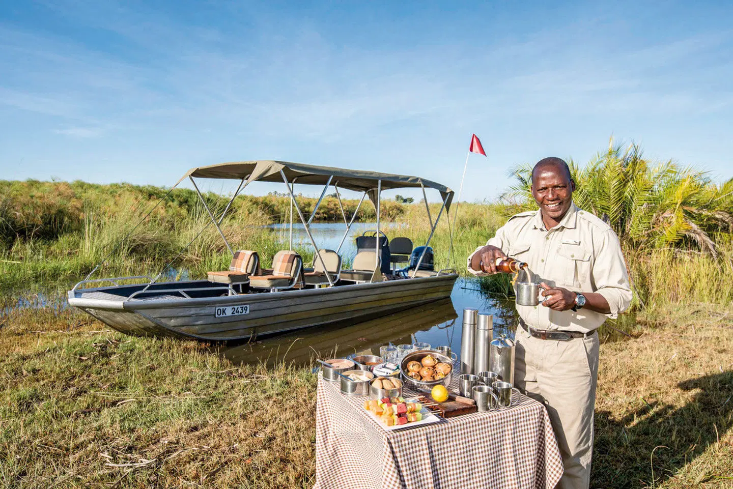 Tiererlebnis mit andBeyond Botswana PEOPLE