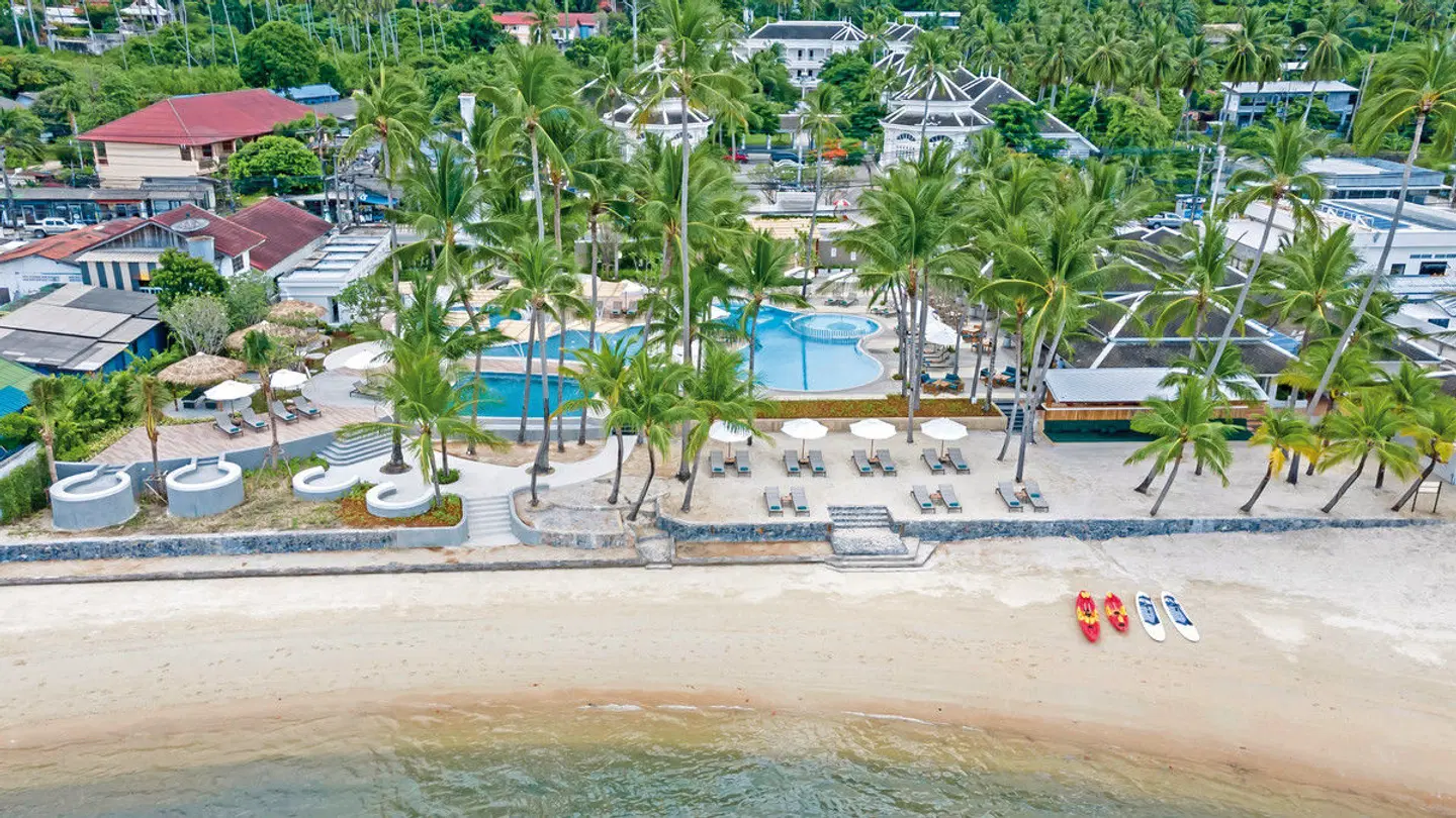 Outrigger Koh Samui Beach Resort Strand