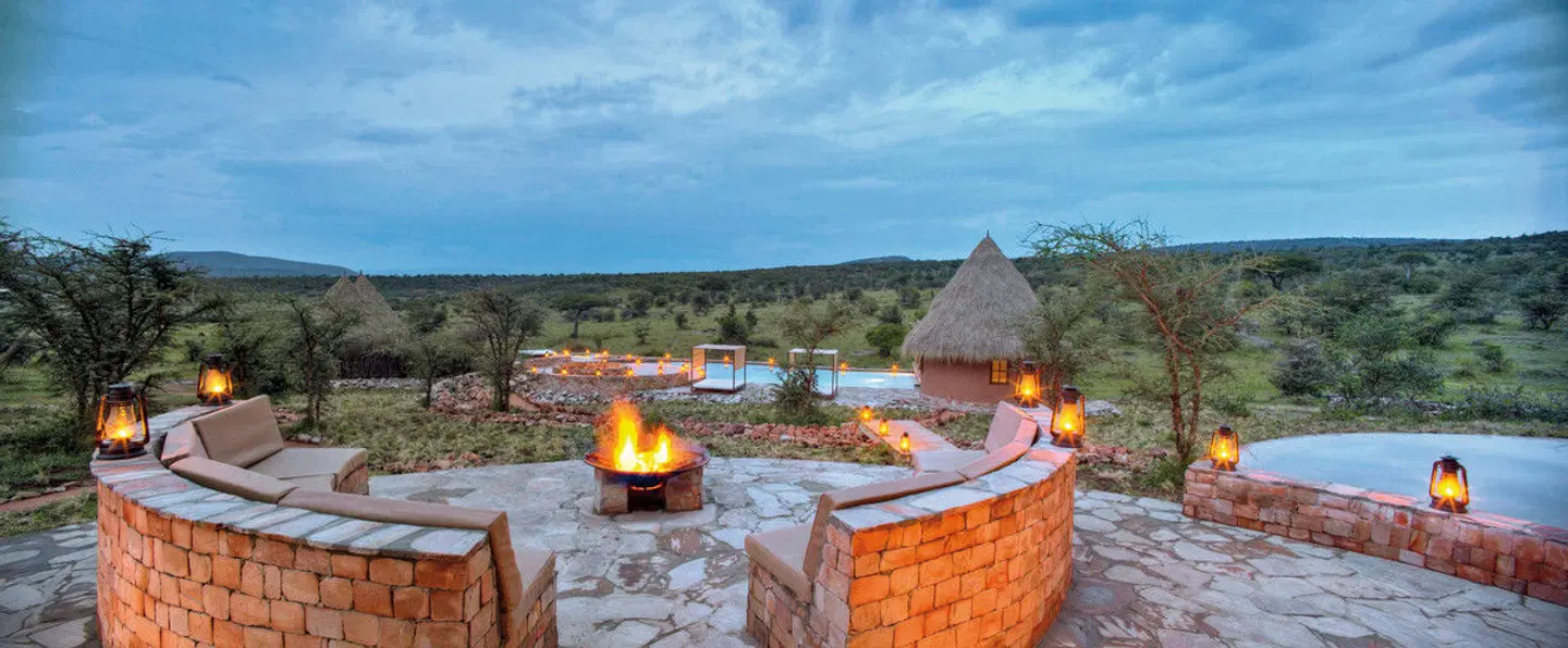Bushtops Hopping in Kenia und Tansania Terrasse