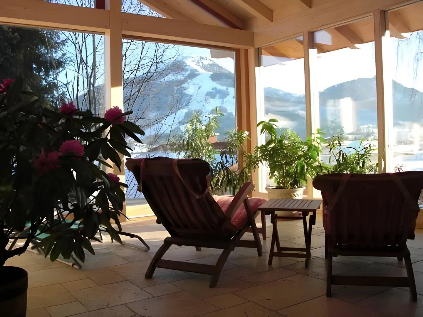 Landhaus Alpengruß Terrasse