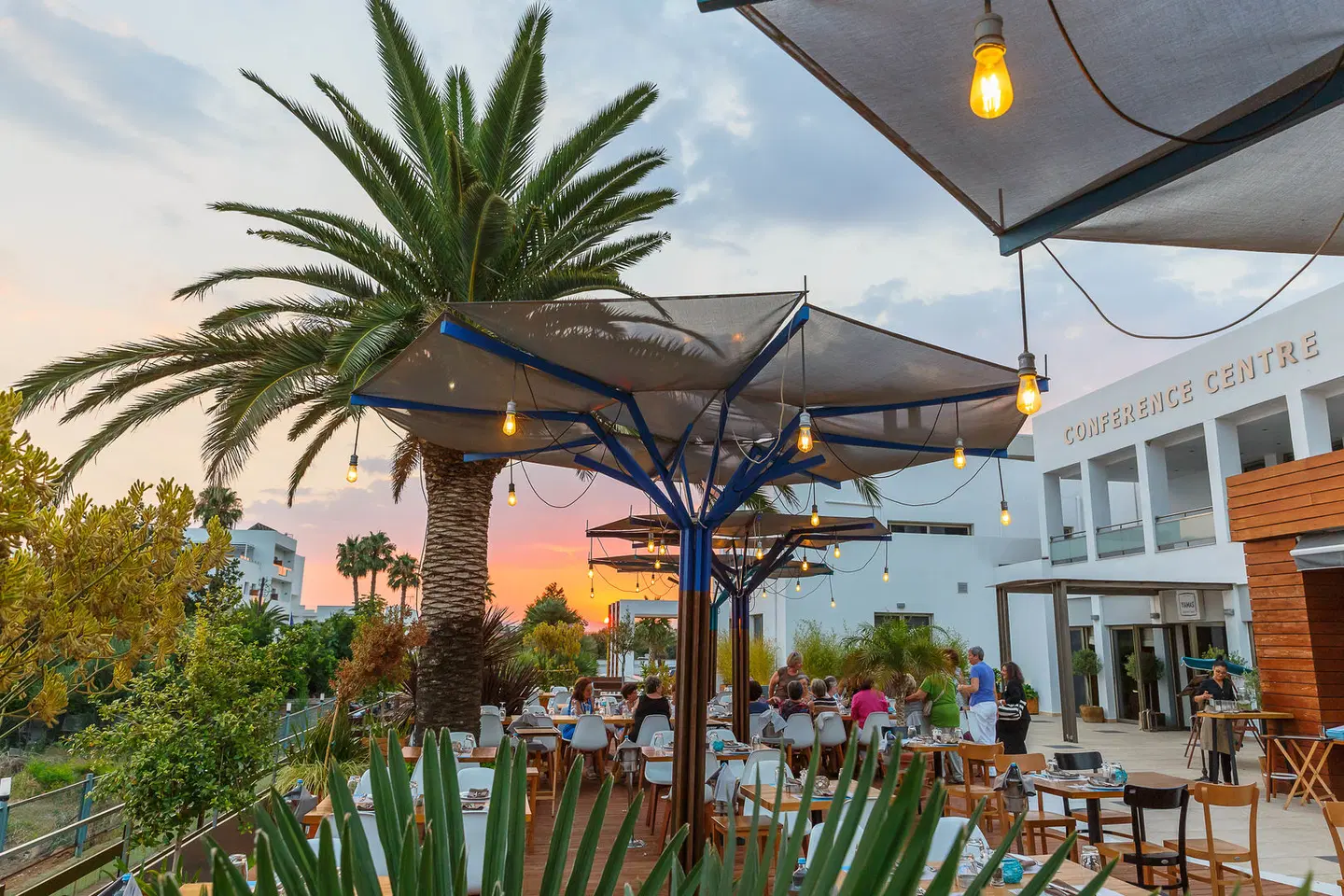 Elite City Resort Terrasse