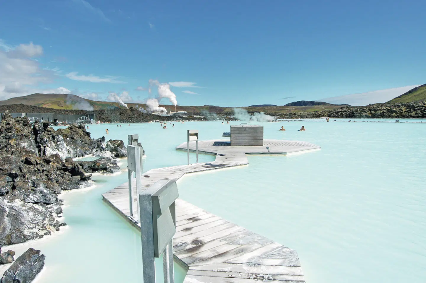 Islands Sommer entspannt genießen Strand