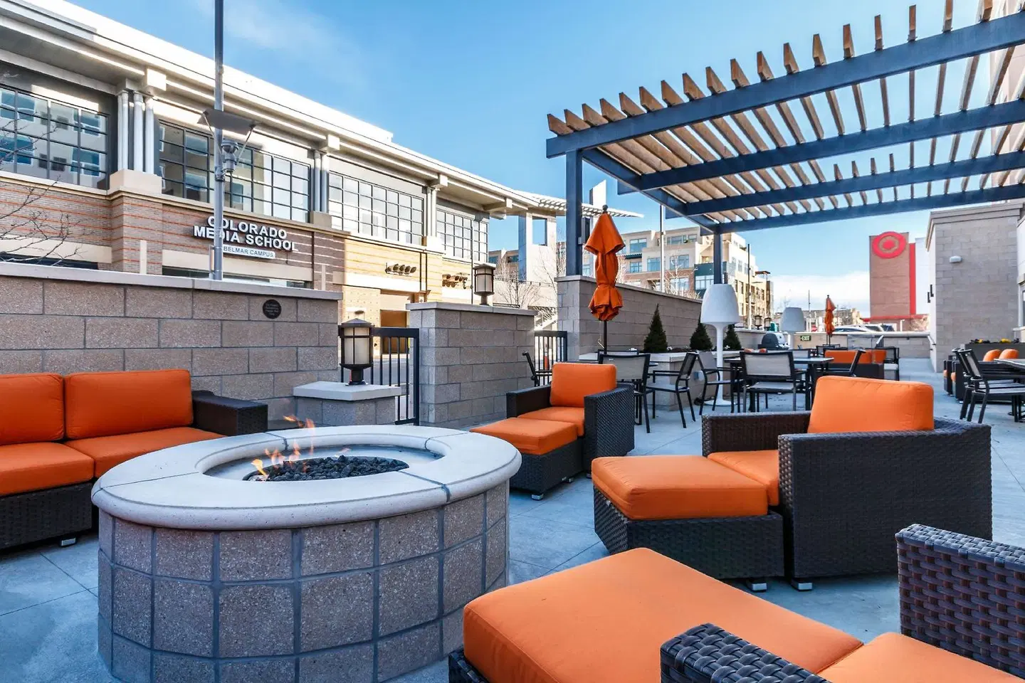 Hyatt House Denver Lakewood Belmar Terrasse