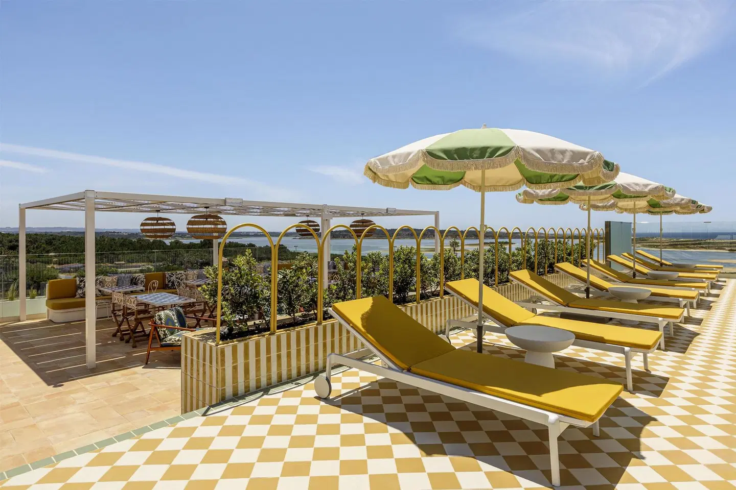 Amarello Hotel Praia Santo Andre, Tapestry Terrasse