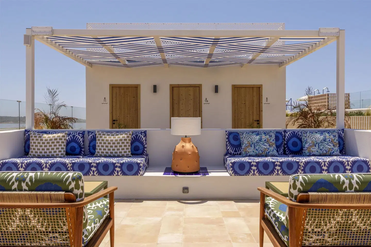 Amarello Hotel Praia Santo Andre, Tapestry Terrasse