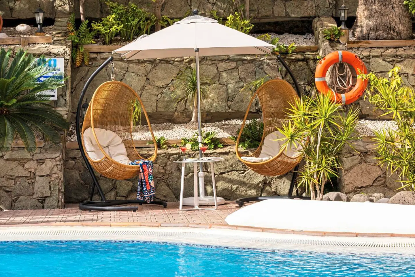 MUR Hotel Neptuno Garten