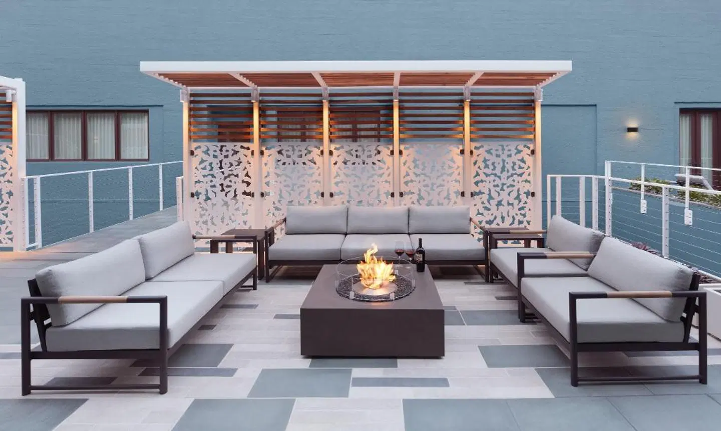 Casa Madrona Hotel and Spa Terrasse