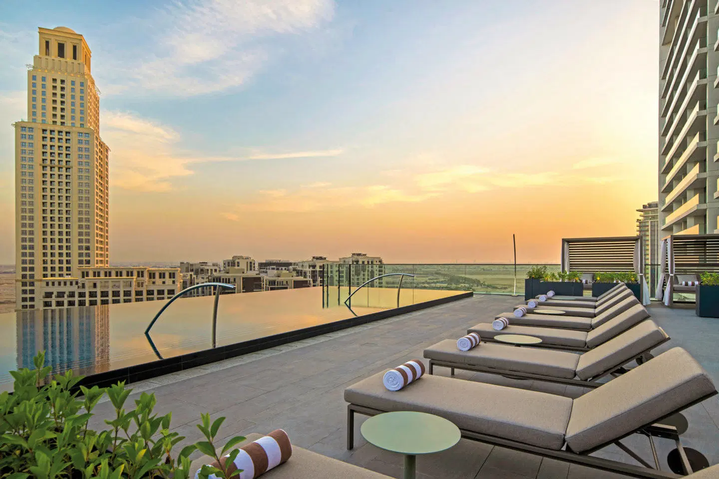 Palace Dubai Creek Harbour Terrasse