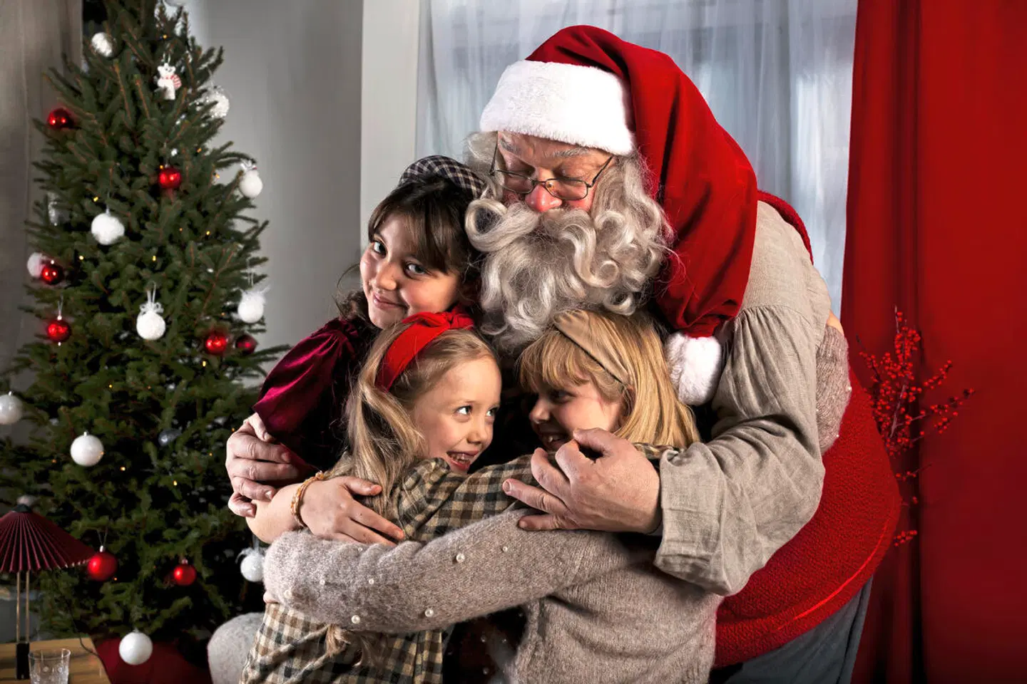 Hausbesuch beim Weihnachtsmann PEOPLE