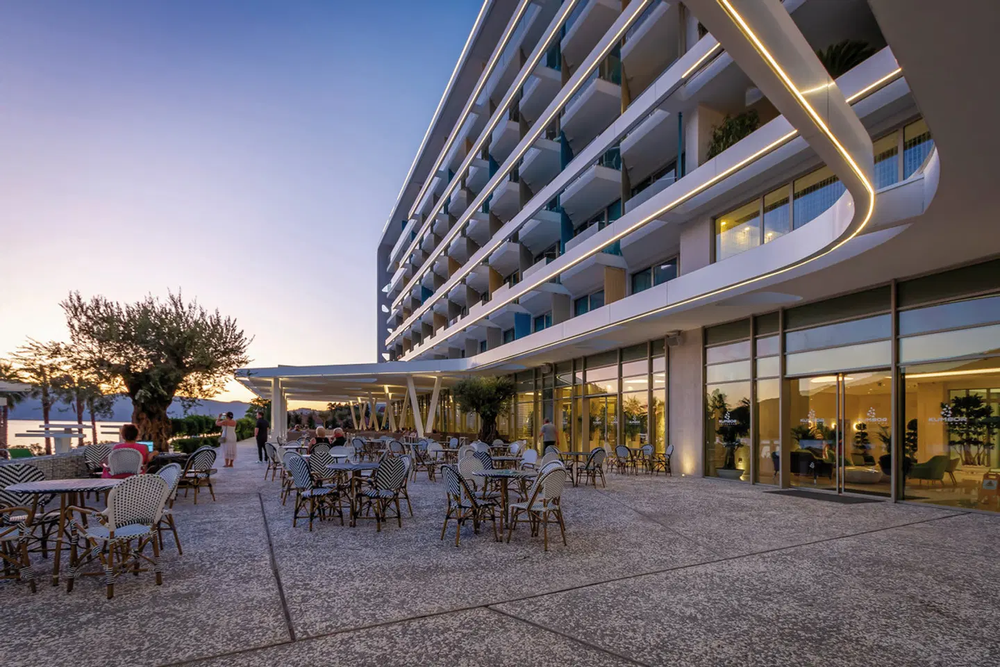 Carine Hotel Kumbor Superior Terrasse