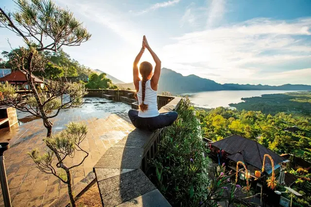Bali zum Entschleunigen Terrasse