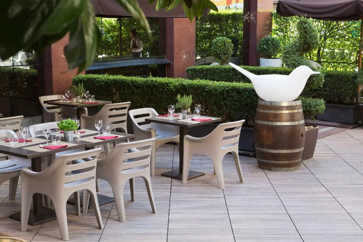 Starhotels Ritz Milan Terrasse