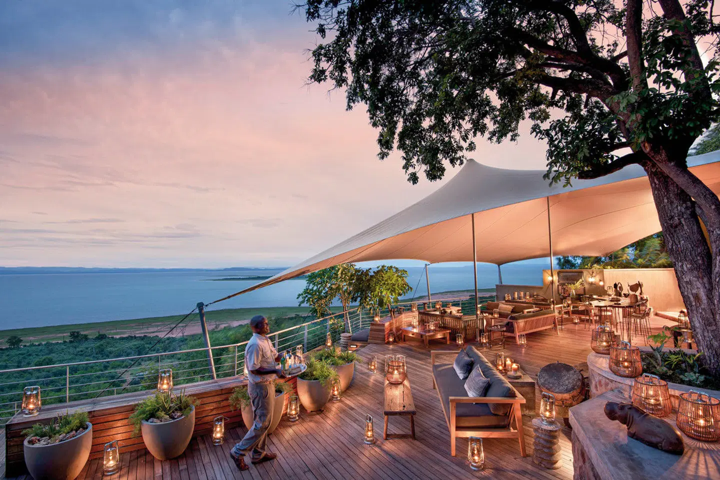 Simbabwe und Sambia für Genießer Terrasse