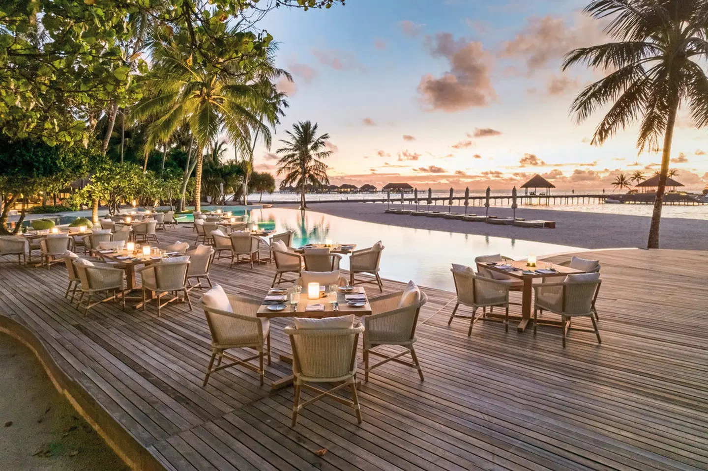 COMO Maalifushi Terrasse