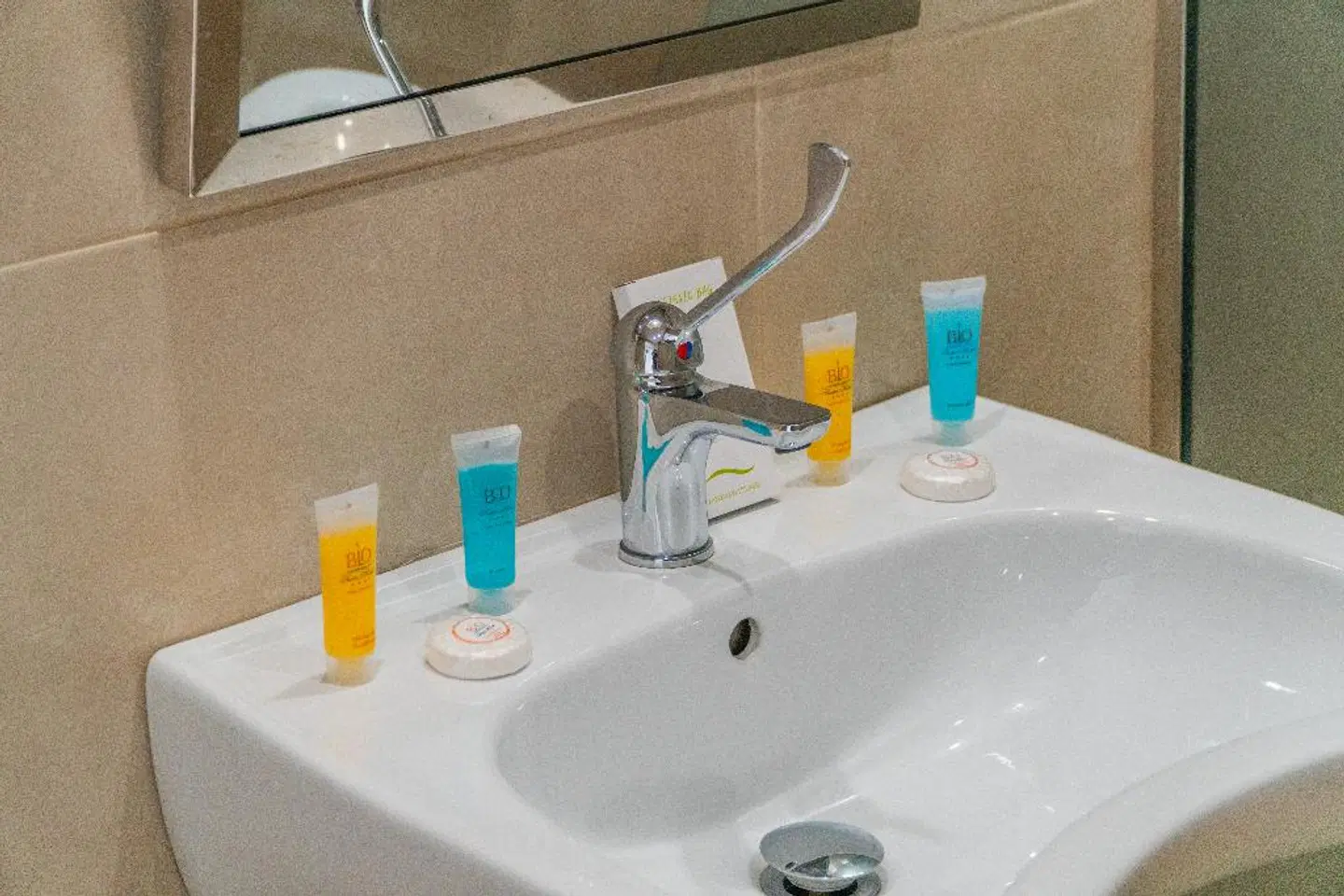 Bio Suites Hotel Badezimmer