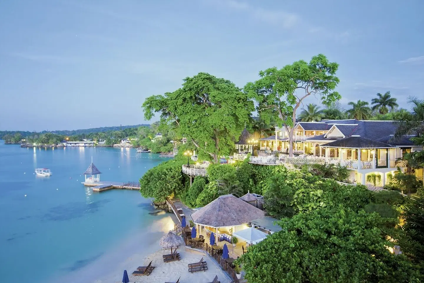 Sandals Royal Plantation Garten