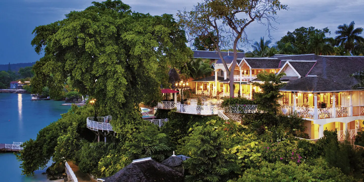 Sandals Royal Plantation Garten