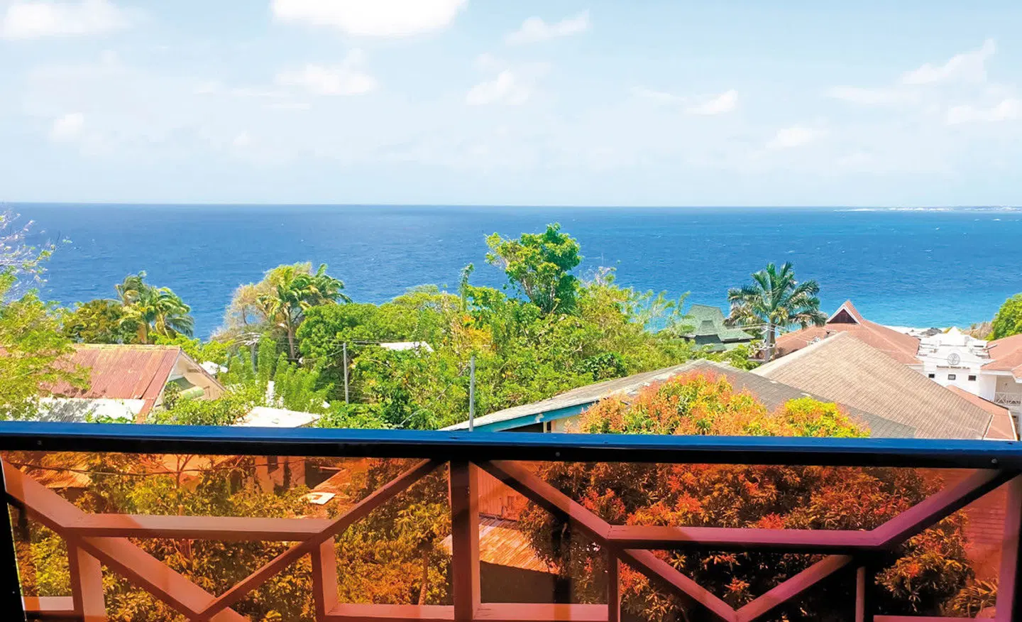 Half Moon Blue Terrasse