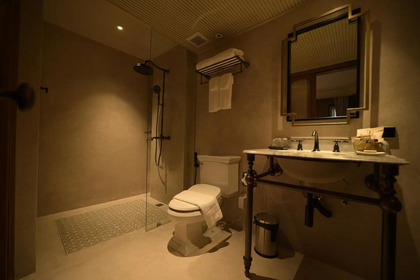 Hotel Verdigris Badezimmer